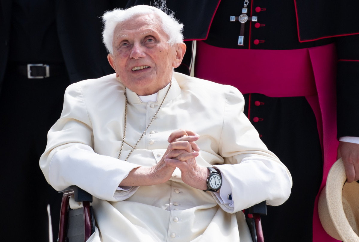 EuropaPress 4895738 filed 22 june 2020 baden wuerttemberg munich pope emeritus benedict xvi