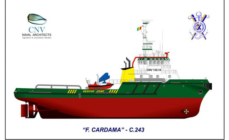 O astaleiro Cardama construirá un buque para Senegal