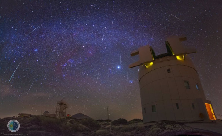 La lluvia de estrellas de las Cuadrántidas se puede ver a simple vista la noche del 3 al 4 de enero en Galicia