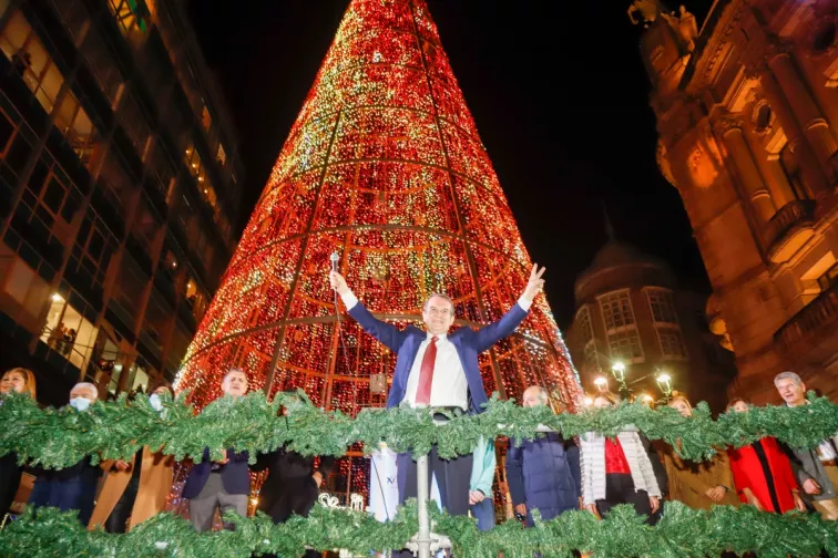 Las luces de Navidad de Vigo se apagarán una semana antes y el alcalde dice que es para ahorrar energía