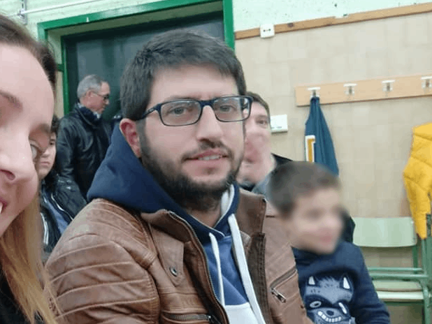 Carlos Juncal en una foto del Facebook del Concello de Moau00f1a