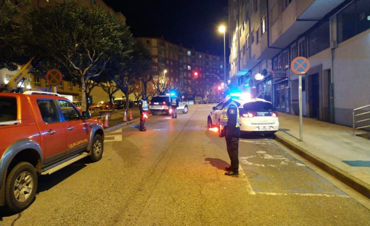 Tres accidentes de tráfico en Lugo por culpa de conductores que triplicaban o quintuplicaban la tasa de alcohol