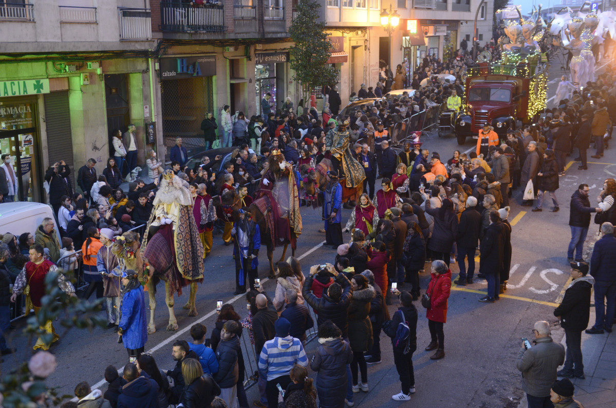 Cabalgata de los Reyes Magos en Ourense