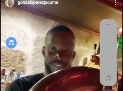 El camarero de El Lu00edo que fue Rey Baltasar en una imagen de un vu00eddeo de Ju00e1come