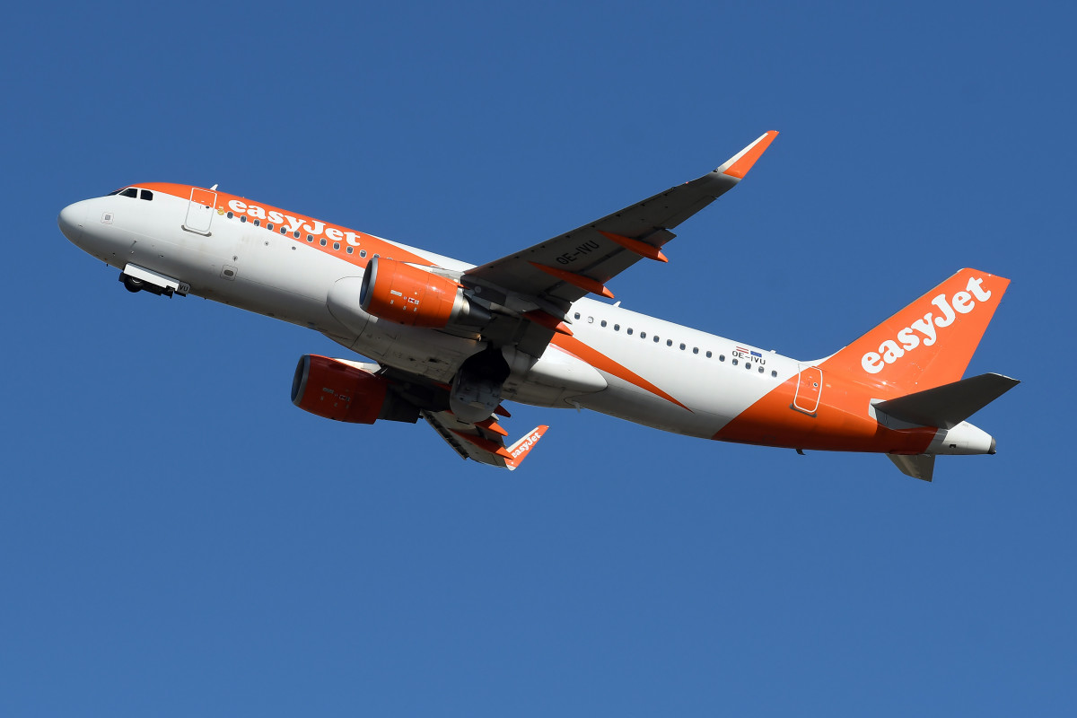 Airbus de Easyjet en una imagen de EP