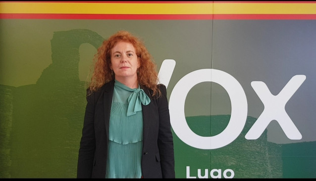 Sonia Teijeiro, candidata de Vox en Lugo para las municipales de 2023.