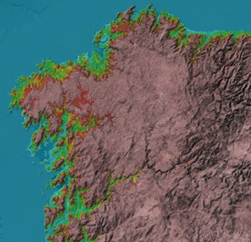 230116 Mapa galicia por encima de 300 m