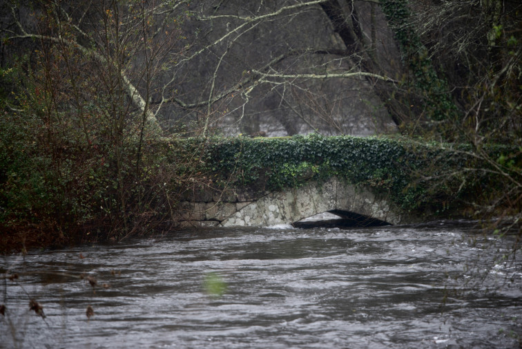 Alerta por inundaciones en la cuenca del Ulla ante el temporal