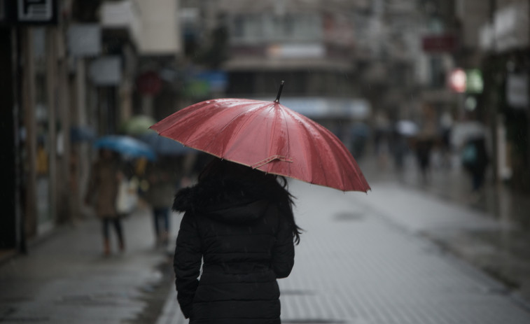 El fin de semana será lluvioso en Galicia, a la espera de la llegada de más frentes