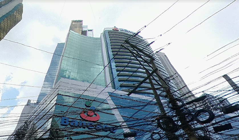 Torre Banesco en Panamu00e1 donde tambiu00e9n estu00e1 la sucursal de Abanca en una imagen de Google News