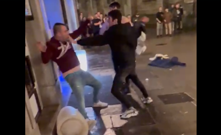 (VÍDEO) Otra pelea callejera en pleno centro de Lugo; la alcaldesa achaca el aumento de la violencia a la 