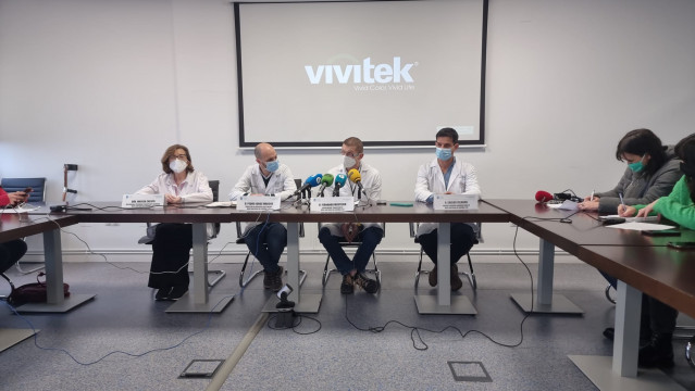 Especialistas del Chuac presentan la memoria de trasplantes de 2022