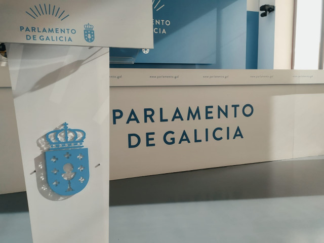 Sala del Parlamento de Galicia