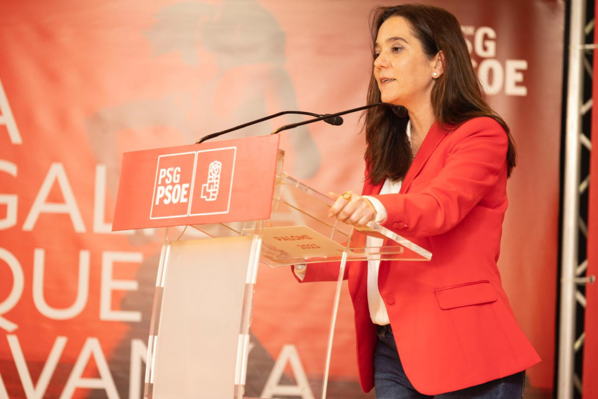 Inu00e9s Rey en un reciente acto del PSdeG