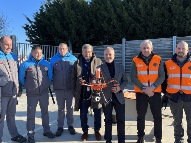Zona Franca utilizará un dron para vigilar sus instalaciones y optimizar la seguridad de las empresas.