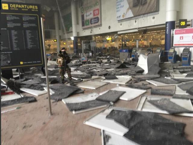 Al menos 34 muertos en los atentados de Bruselas