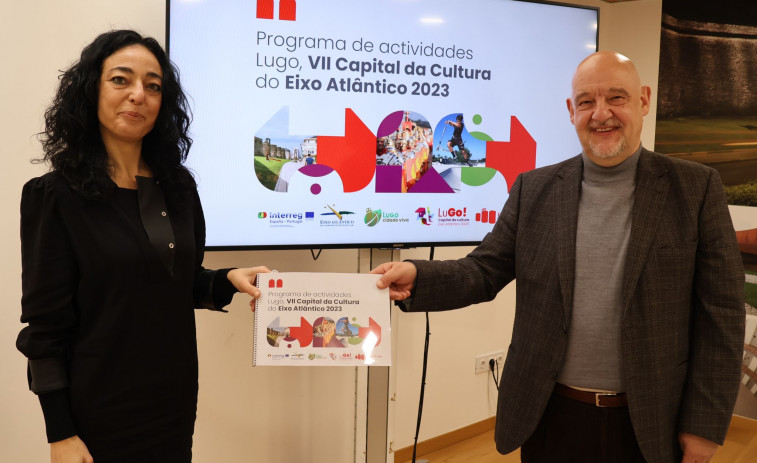 Lugo se engalana para ser la Capital de la Cultura del Eixo Atlántico durante 2023