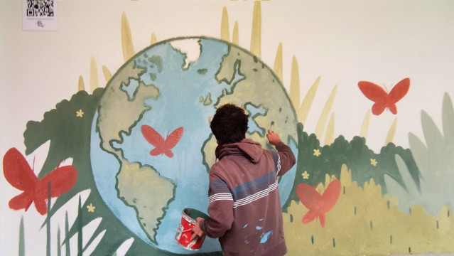 Programa 'Plantando árboles con pinceles'