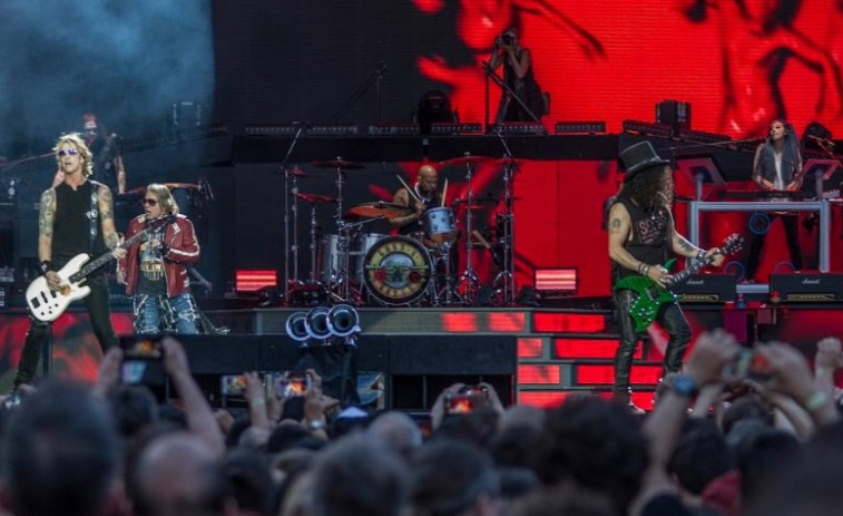 Guns N' Roses harán una parada en Vigo el próximo 12 de junio con un concierto en Balaídos