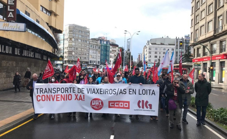 ¿Huelga en el transporte de viajeros? Los sindicatas no la descartan tras las primeras movilizaciones del sector