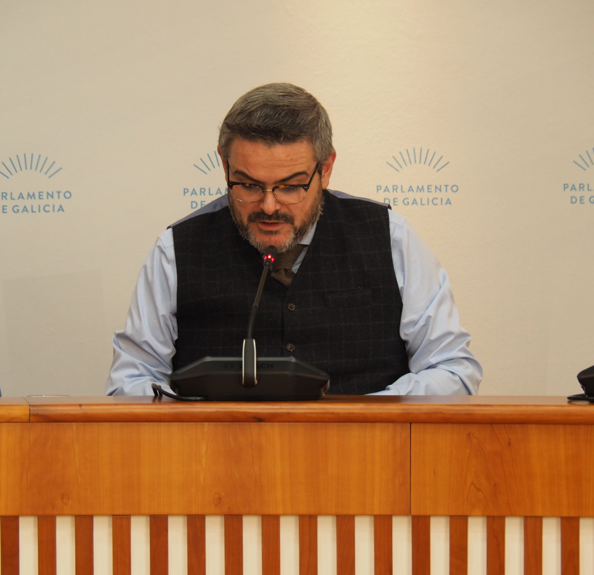 El director xeral de Pesca, Antonio Basanta, en comisión