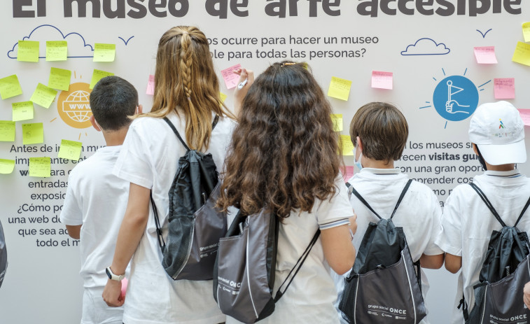 Casi 3.900 estudiantes gallegos concienciados en la importancia de la accesibilidad gracias a la ONCE