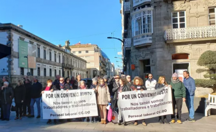 Trabajadores de CC.OO. en Galicia desbloquean la huelga tras más de un mes al pactar un acuerdo económico
