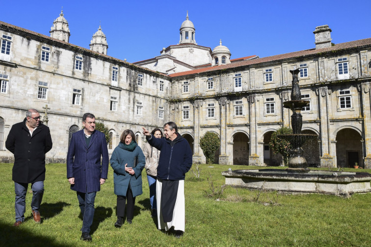 La Xunta licitará este mes las obras de conservación del claustro de Santa María de Sobrado con más de 1,85 millones