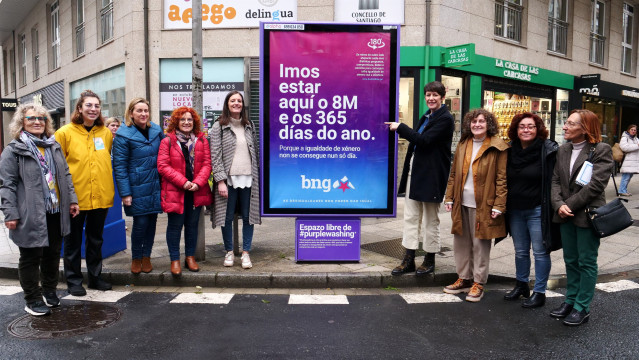 O Bng Presenta A Súa Campaña Para O 8M Centrada Na Fenda Salarial E Na Creación Da Valedora Da Igualdade