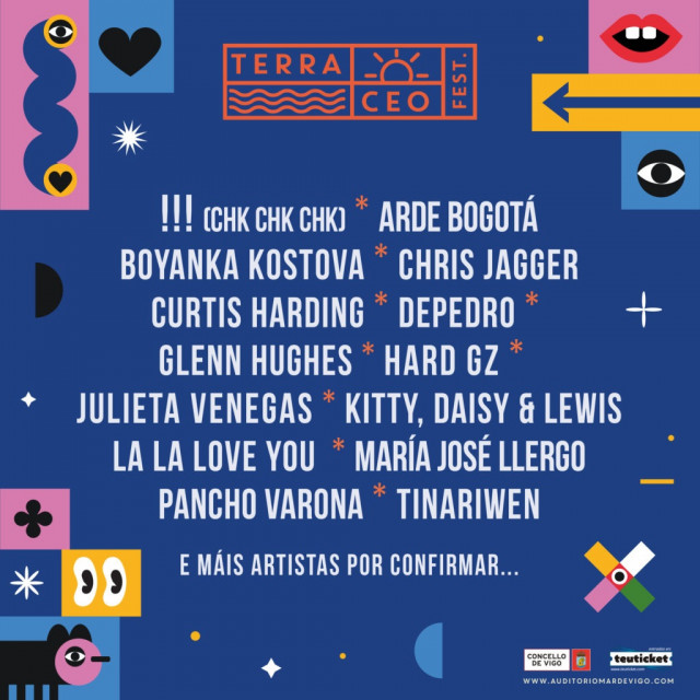 Cartel del IV Festival Terraceo de Vigo.