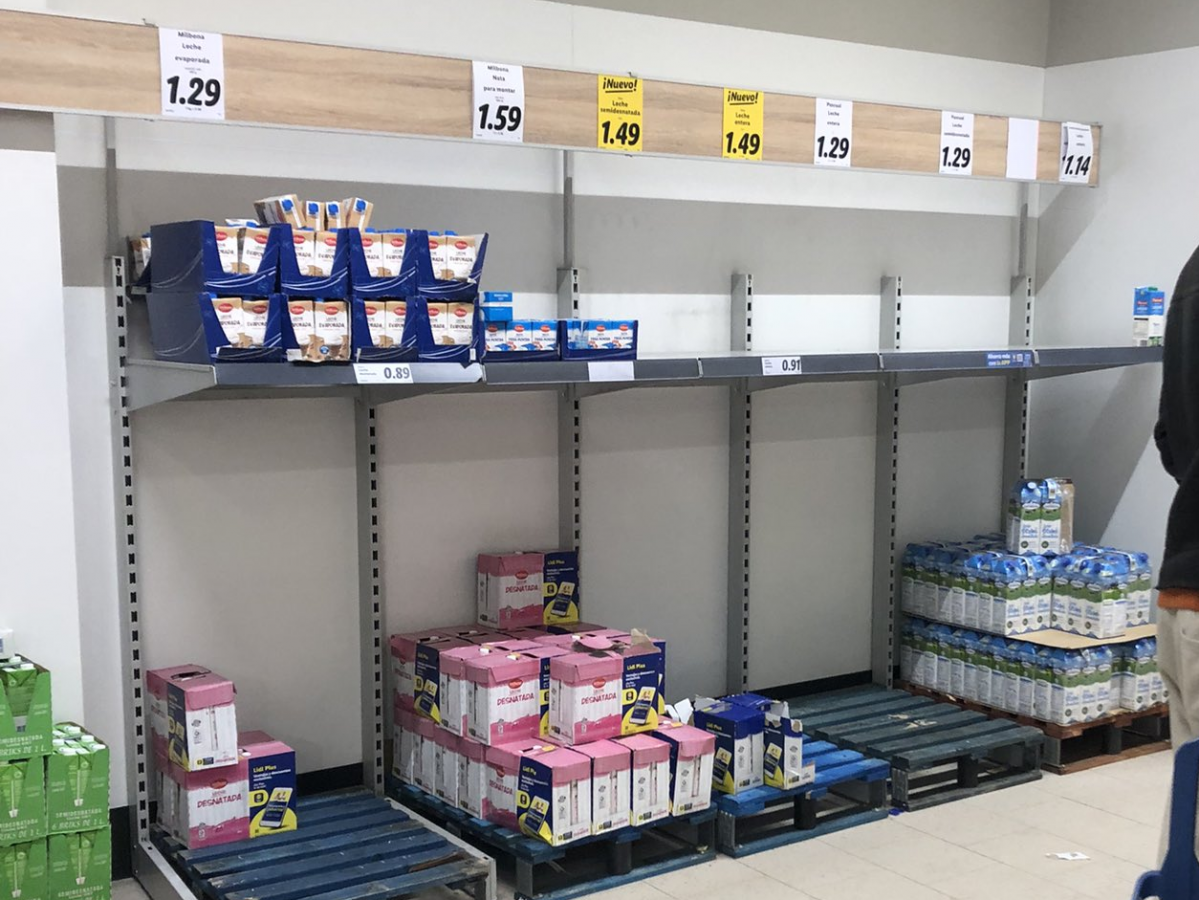 Lidl desabastecimiento