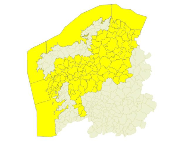 Alertas de Meteogalicia para hoy jueves