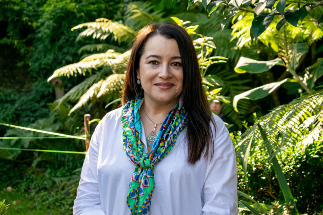 Archivo - María López Sández ingresa como membro de número da Real Academia Galega este sábado en Lugo