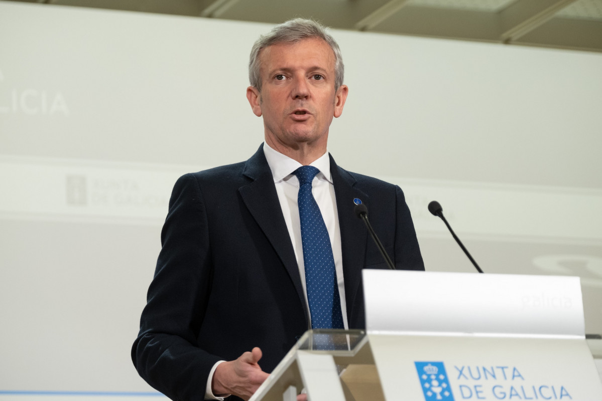 Rueda, en la comparecencia posterior al Consello de la Xunta.