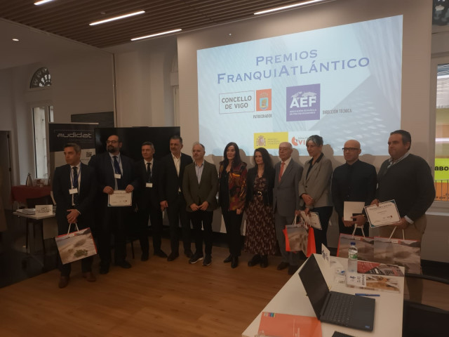 Seis marcas e instituciones reciben los Premios FranquiAtlántico durante la XXIII edición del Salón.