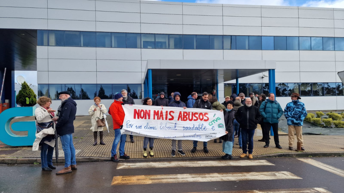 Concentraciu00f3n de trabajadores de la TVG el lunes a las puertas de San Marcos tras denunciar que no les dejan realizar asambleas dentro