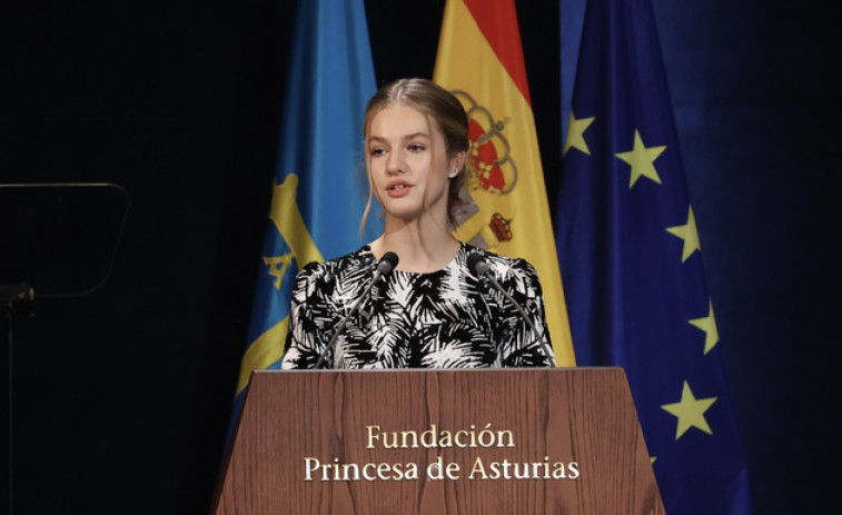 La Princesa Leonor cumplirá parte del servicio militar en la Escuela Naval de Marín