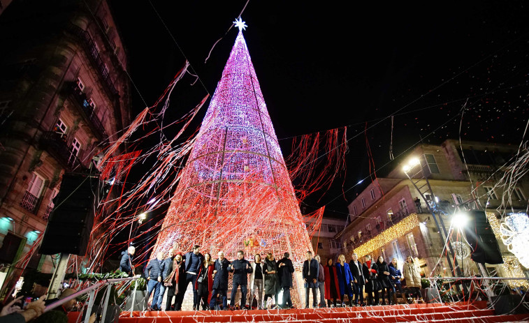 La Navidad de Vigo llevó a la ciudad olívica a 5,3 millones de turistas para ver las luces, asegura Abel Caballero