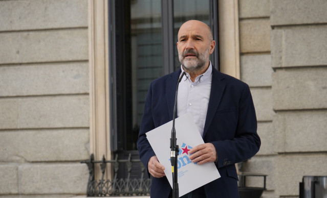 Archivo - El diputado del BNG, Néstor Rego, en el Congreso