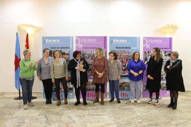 Premiados por la CIG en los Premios 8 y 10 de Marzo