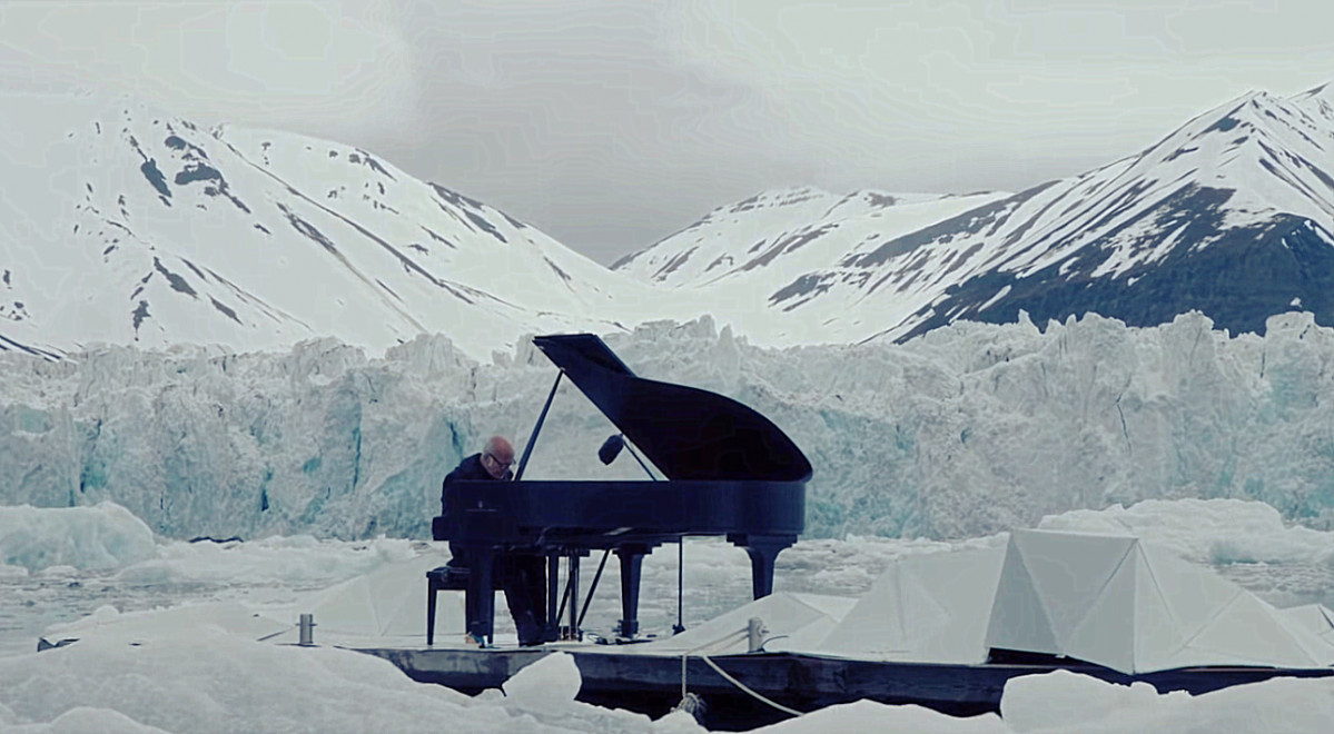 Ludovico Einaudi en un vu00eddeo para Greenpeace