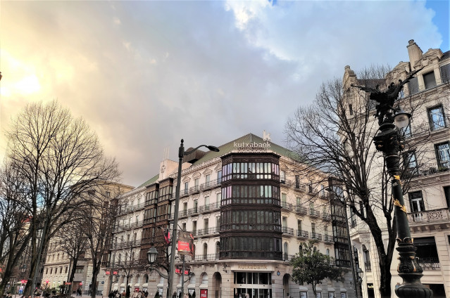 Archivo - Sede de Kutxabank en Bilbao