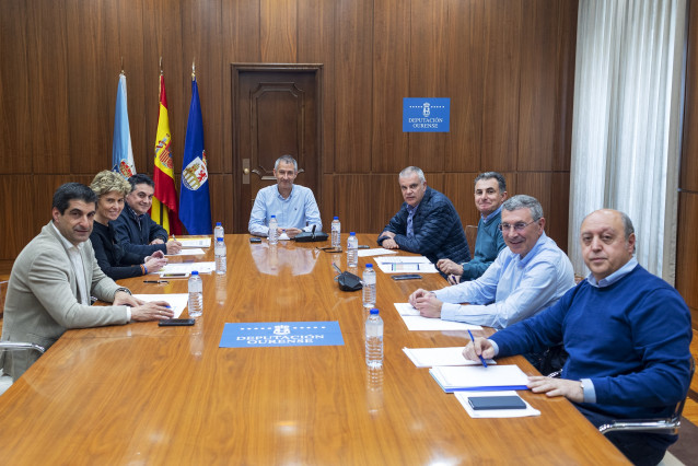 Pleno del Consorcio Provincial contra Incendios y Salvamento de Ourense, integrado por la Diputación y la Xunta