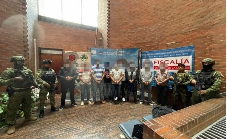 Operación policial en Colombia desarticula el cártel del narcosubmarino descubierto en Adán en 2019