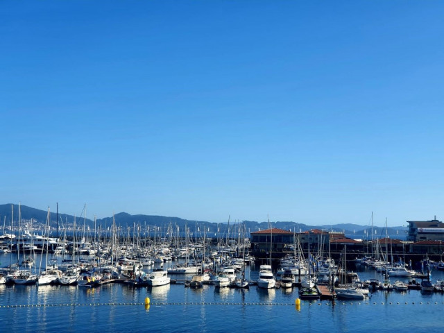 Archivo - Puerto náutico de Sanxenxo (Pontevedra).