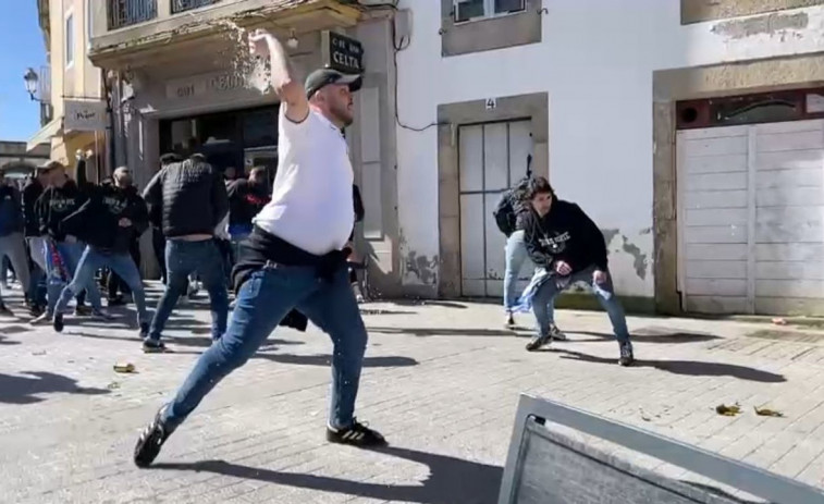 La Policía interviene en una trifulca entre una treintena de aficionados de la SD Ponferradina y del CD Lugo