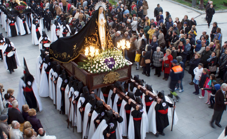 Altercados obligan a cancelar la procesión de la Inmaculada Virgen de la Amargura de Vigo