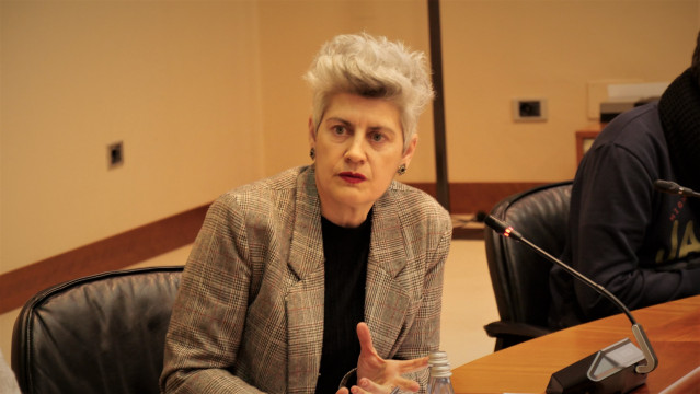 La diputada del BNG en el Parlamento gallego, Mercedes Queixas