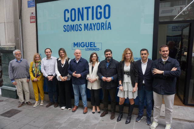 Inauguración de la sede de campaña electoral del Partido Popular de A Coruña