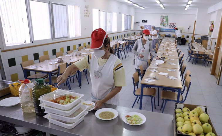 La Xunta sube un 21% el precio de los menús escolares en algunos comedores gestionados de forma indirecta